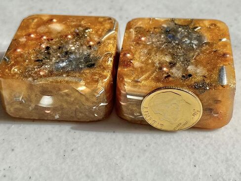 النحاس الأرجواني 2 برج مكعب صغير منتهكي الكريستال الأورغون (النحاس الأرجواني) in Kuwait
