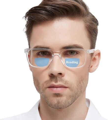WEMOOTANTS Bifocal Reading Glasses Men Blue Light Blocking Computer Readers 1.0 1.25 1.5 1.75 2.0 2.25 2.5 2.75 3.0 3.25 3.5 in Saudi Arabia