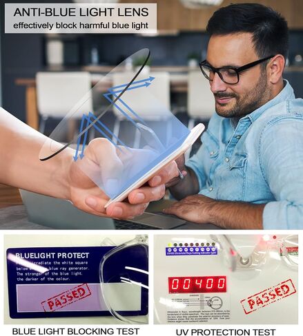 WEMOOTANTS Bifocal Reading Glasses Men Blue Light Blocking Computer Readers 1.0 1.25 1.5 1.75 2.0 2.25 2.5 2.75 3.0 3.25 3.5 in Saudi Arabia