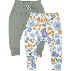 HonestBaby Multipack Honest Pants Joggers Pull on Organic Cotton for Infant Baby and Toddler, Boys, Girls, Unisex (Legacy) in Kuwait