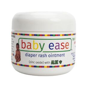 BabyEase - Diaper Rash Cream with Zinc Oxide and Aloe Vera - Recommended by Pediatricians and Pharmacists. Relief & Prevention, Hypoallergenic, Phthalate- & Paraben-Free Paste in Saudi Arabia