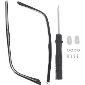 POPETPOP Eyeglass Replacement Arm- 1 Pair Universal Glasses Arm Replacement Legs Fashion Metal glasses replacement temple
