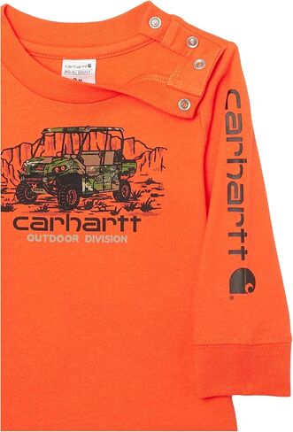 طقم ملابس وبدلة بأكمام طويلة للأولاد من Carhartt مكون من قطعتين in Kuwait