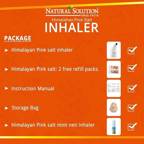 Natural Solution NS5061 Salt Inhaler, Pink in Kuwait