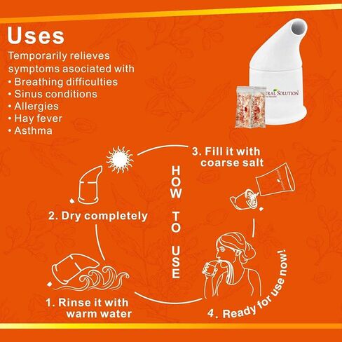 Natural Solution NS5061 Salt Inhaler, Pink in Kuwait