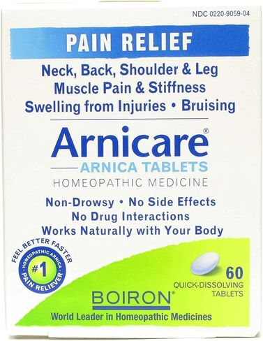 Boiron Arnicacare Arnica Tablets 60 ea (Pack of 3) in Saudi Arabia