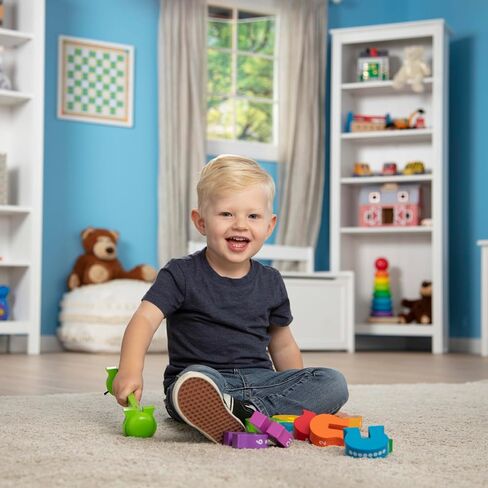 Melissa & Doug Counting Caterpillar - Classic Wooden Toy With 10 Colorful Numbered Segments in Saudi Arabia