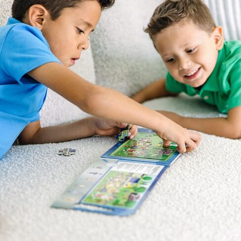 Melissa & Doug PAW Patrol Take-Along Magnetic Jigsaw Puzzles - Big Pup Trucks | Puzzles for Kids | Travel Activity Pad | 3 and Above | Gift for Boys or Girls | FSC-Certified Materials in Saudi Arabia