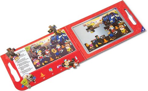 Melissa & Doug PAW Patrol Take-Along Magnetic Jigsaw Puzzles - Big Pup Trucks | Puzzles for Kids | Travel Activity Pad | 3 and Above | Gift for Boys or Girls | FSC-Certified Materials in Saudi Arabia