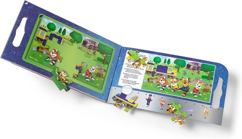 Melissa & Doug PAW Patrol Take-Along Magnetic Jigsaw Puzzles - Big Pup Trucks | Puzzles for Kids | Travel Activity Pad | 3 and Above | Gift for Boys or Girls | FSC-Certified Materials in Saudi Arabia