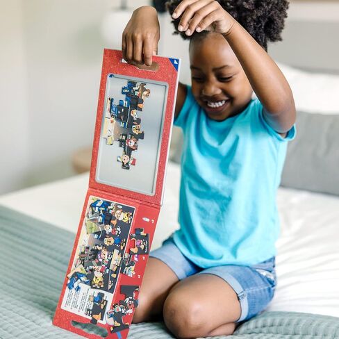 Melissa & Doug PAW Patrol Take-Along Magnetic Jigsaw Puzzles - Big Pup Trucks | Puzzles for Kids | Travel Activity Pad | 3 and Above | Gift for Boys or Girls | FSC-Certified Materials in Saudi Arabia