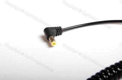 Stretchable Coiled 5.5mm/2.5mm DC Power Cable Extension Power Supply Cale for Photography BMCC Camera in Saudi Arabia