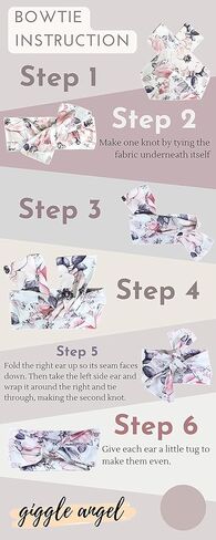 Giggle Angel Baby Receiving Blanket Swaddle Blanket Infant Wrap Pink Floral Pattern with Matching Bowtie (Boho) in Kuwait