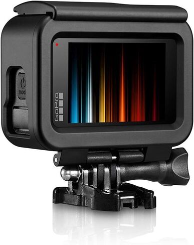 غطاء حماية من يتالاند لهاتف جوبرو هيرو 9 باللون الاسود مع واقي شاشة من الزجاج المقسى وغطاء بلاستيكي باطار صدفي in Kuwait