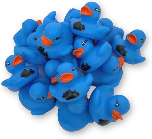 Cruise Ship Cruising Ducks Rubber Duck | Bulk 20 Pack | Rubber Ducky 2.25 inches Wide and 1.75 inches Tall | Use with Cruising Duck Tags | Carnival Blue with Ship in Saudi Arabia