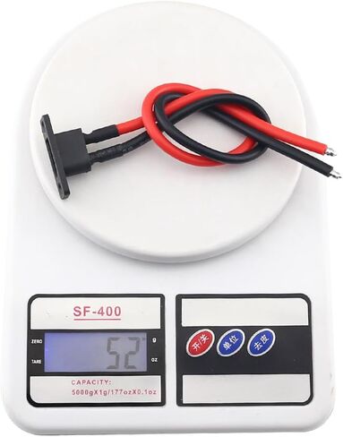 2PCS Amass XT90E-M Male plug battery connectors Mountable Pigtail Cable with 10awg 30cm Silicon Wires XT90 Panel Mount Connector for RC FPV Drone in Saudi Arabia