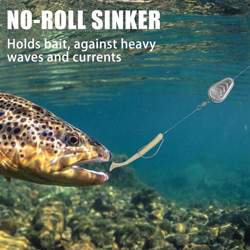 Fishing Weights Sinkers Fishing No Roll Sinkers No Snag Flat Inline Sinkers for Catfish Rigs Olive Heart Bass Casting for Catfish Rig Surf Fishing Saltwater Freshwater 10PCS/5PCS in Saudi Arabia