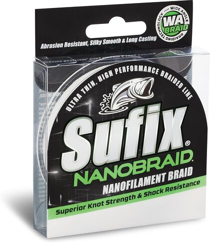 SufixNanoBraid 14 lb Low-Vis Green - 150 Yds in Saudi Arabia
