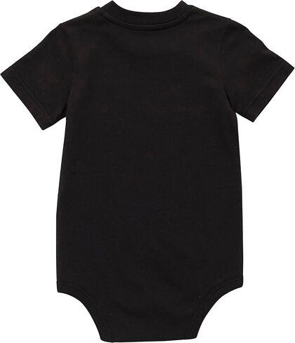 Carhartt Baby Short-Sleeve Bodysuit Pocket T-Shirt Onesie, Caviar Black, 9 Months in Saudi Arabia