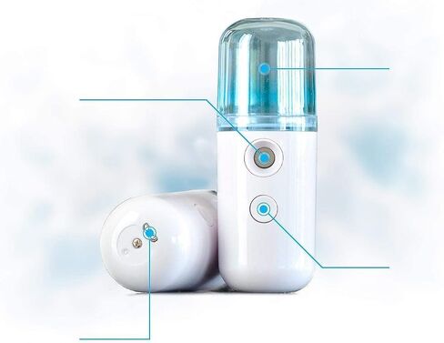 Spread Pixie Dust Nano Mister Sanitizer Spray Disinfectant Mist Sanitizing Spray Machine for Home, Office,Car,Hotel Mist Sanitizer Sprayer (White) in Saudi Arabia