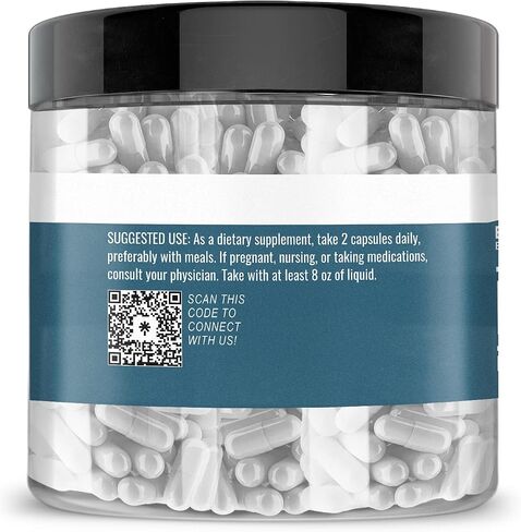 Earthborn Elements L-Arginine Pure & Undiluted, No Additives (200 Capsules) in Saudi Arabia
