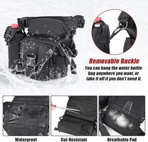 حقيبة مقاومة للماء العسكرية التكتيكية قطرة الساق الحقيبة نوع B الصليب فوق الساق التزحلق في الهواء الطلق الدراجات المشي لمسافات طويلة الفخذ حقيبة in Kuwait