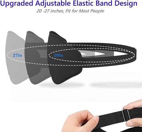 EMICUTE 3D Sleep Mask for Women Men Eye Covers, Super Comfort Eye Mask for Sleeping and Lash Extentions, 100% Blackout Blindfold for Flight Travel Yoga Nap in Saudi Arabia