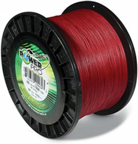 POWER PRO Spectra Fiber Braided Fishing Line, Vermilion Red, 1500YD/50LB in Saudi Arabia