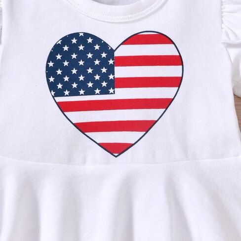 ملابس Aalizzwell للفتيات الصغيرات في الرابع من يوليو in Kuwait