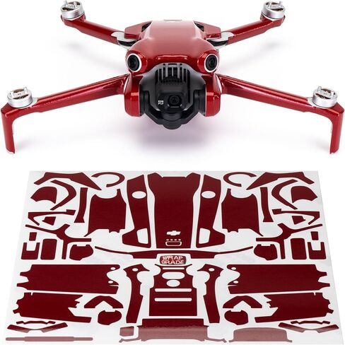 ملصقات جلدية WRAPGRADE متوافقة مع DJI Mini 4 Pro | غلاف كامل (أزرق ستراتوسفير) in Saudi Arabia