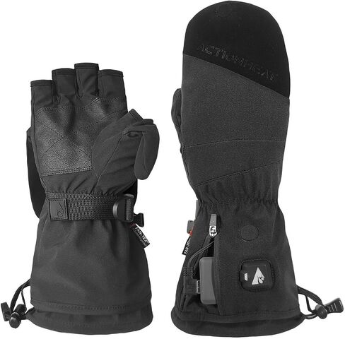 ActionHeat 5V Women's Battery Heated Glomitts – 2-in-1 Mitten Plus Winter Gloves– Battery Operated Gloves – Up to 3.5 Hours Power in Saudi Arabia