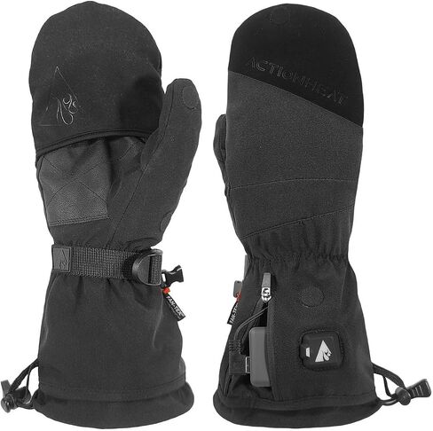 ActionHeat 5V Women's Battery Heated Glomitts – 2-in-1 Mitten Plus Winter Gloves– Battery Operated Gloves – Up to 3.5 Hours Power in Saudi Arabia