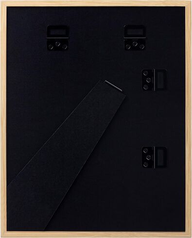 مجموعة إطارات فنية للأطفال eletecpro 11x14 مكونة من قطعتين مع غطاء زجاجي، عرض عمل فني 9x12 و8x10 مع حصيرة أو 11x15 بدون حصيرة، إطار صورة عمل فني قابل للتغيير مع تخزين للجدار والطاولة، أسود in Kuwait