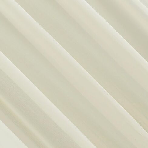 ستارة شفافة من القطن بنسبة 100% من Archaeo، مقاس 50 بوصة × 63 بوصة، كريمي in Kuwait