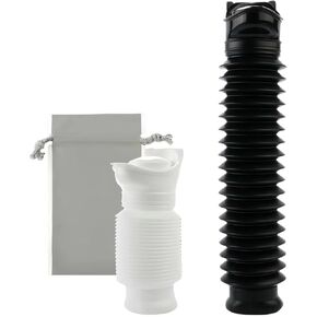 Jkzvicis 2 قطعة مرحاض مبولة محمول، سعة 750 مل، مناسب للتخييم في الهواء الطلق، ازدحام المرور، مرحاض محمول عالمي، مبولة محمولة قابلة لإعادة الاستخدام في حالات الطوارئ in Kuwait