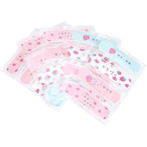 20Pcs Cute Bandaids Outdoor Portable Water Resistant Breathable Bandages Cute Cartoon Adhesive First Aid for Kids Children(#1) in Saudi Arabia