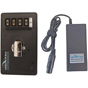Indipro Tools VMEP15V (10A) A/C Power Supply w/V-Mount Battery Eliminator Plate Bundle in Kuwait