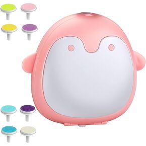 مقصات أظافر الأطفال الكهربائية الآمنة من YEATEM، مجموعة مبرد أظافر الأطفال مجموعة أدوات تزيين الأظافر مع 8 رؤوس جلخ لحديثي الولادة والرضع والأطفال والكبار والعناية بالأظافر وتشذيبها وتلميعها باللون الوردي. in Kuwait