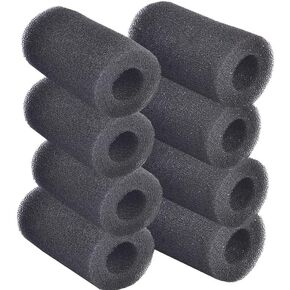 WarmShine 8 PCS Aquarium Fish Tank Pre-Filter Sponge Biochemical Filter Sponge Foam Cartridge Replacement Filters Sponge, Aquarium, Cylinder Prefilter in Kuwait