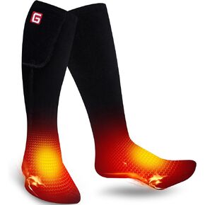Heated Socks for Men Women Electric Rechargeable Battery Powered Heated Socks,Winter Warm Heated Thermal Insulated Socks for Outdoor Sports Climbing Hiking Hunting Skiing