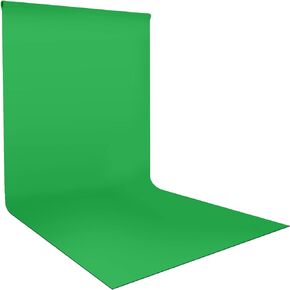 LS Photography شاشة تصوير خضراء مقاس 10 × 20 قدمًا للكروماكي، خلفية موسلين خلفية، نسيج عالي الكثافة ممتاز من معايير السوق، ملمس ناعم سلس، بث الفيديو، LNAPL20G