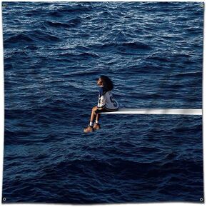 HOKIDO "SOS Art Music Album Tapestry Flag Wall Decor 4X4ft Printed Hanging Tapestry for Bedroom Dorm Decor in Kuwait