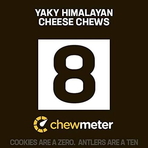 Chewmeter Himalayan Yaky Cheese Chew, 100% Natural, Long Lasting, Gluten Free, Healthy & Safe Dog Treats, Lactose & Grain Free, Protein Rich, Stain Free, Large, For Dogs 55 Lbs & Under, 3 lb Bulk Tub in Kuwait