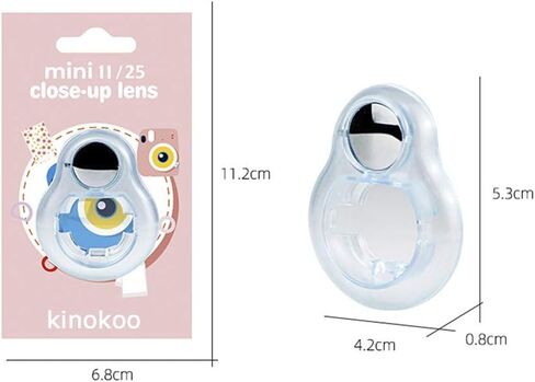 MUZIRI KINOKOO Close Up Lens for Fujifilm Instax Mini 11 with Self-Portrait Mirror, Fuji Instax Mini 11 Selfie Lens-Blue in Saudi Arabia