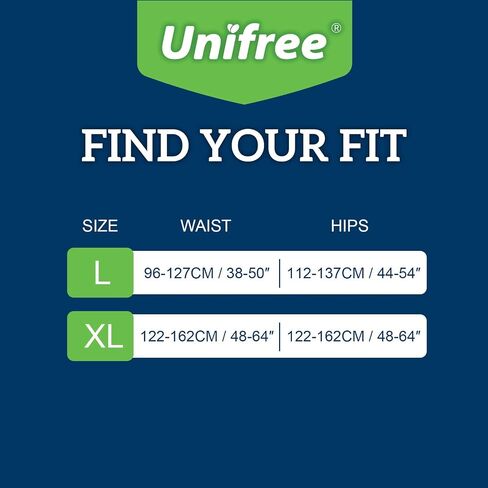 Unifree Premium Incontinence Underwear, Disposable, Maximum Absorbency, 30 Count (X-Large) in Saudi Arabia