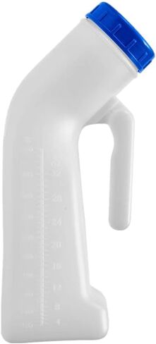 dd2 Unisex Potty Urinal for Car, Toliet Urinal for Men and Women, Bedpans Pee Bottle, with a Lid and Funnel, Plastic Can for Car, Old Man, Child and Diabetes for Camping Outdoor Travel DD20128 in Saudi Arabia