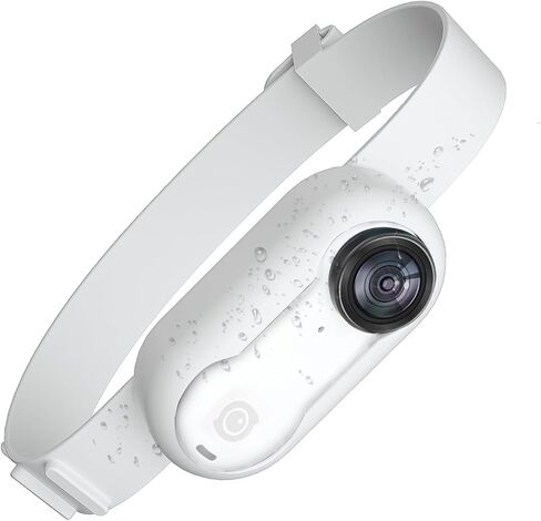 سوار معصم من السيليكون من JINSERTA لجهاز Insta360 GO 3، حافظة واقية من السيليكون لملحقات كاميرا Insta360 GO 3 (أسود) in Kuwait