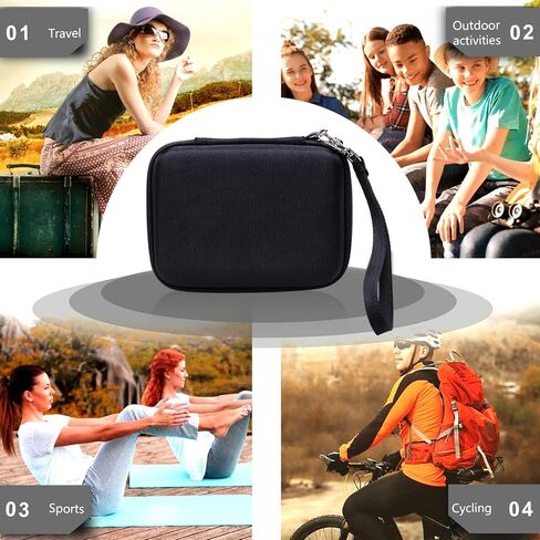 ال تي جيم حافظة صلبة لكاميرا بولارويد جو الفورية الصغيرة (9035) - حقيبة تخزين واقية للسفر in Kuwait