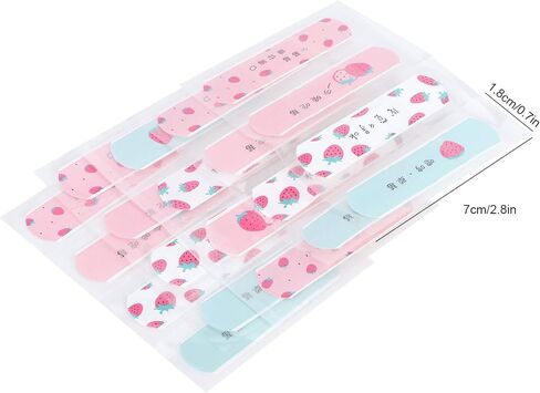 20Pcs Cute Bandaids Outdoor Portable Water Resistant Breathable Bandages Cute Cartoon Adhesive First Aid for Kids Children(#1) in Saudi Arabia