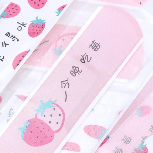 20Pcs Cute Bandaids Outdoor Portable Water Resistant Breathable Bandages Cute Cartoon Adhesive First Aid for Kids Children(#1) in Saudi Arabia
